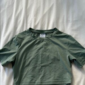 Gymshark Kids Green Crop Top